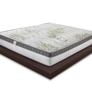 ALOE THERAPY - Materasso Memory alto 26 cm dispositivo medico Classe 1 detraibile , 7 cm Memory, Rivestimento sfoderabile