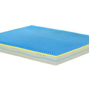 ARMONIA PLUS - Materasso memory 5 strati, rivestimento sfoderabile alto 25cm con dispositivo medico detraibile