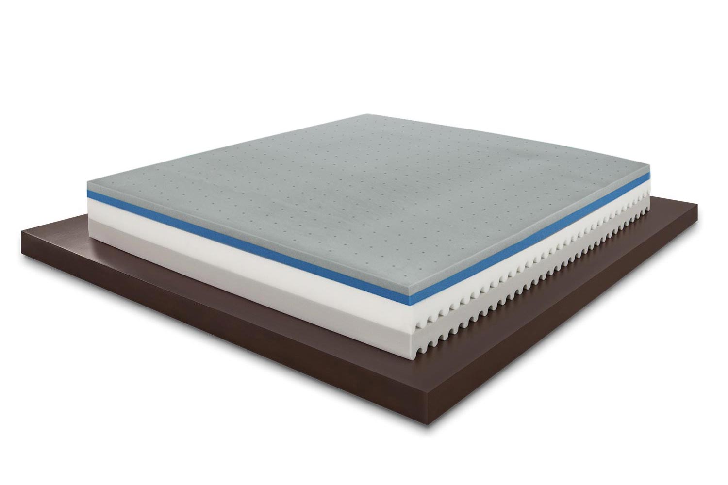 TOP AIR - Materasso Memory Alto 25 cm Dispositivo medico detraibile Rivestimento Aloe Vera e guanciale/i memory in omaggio